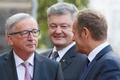 Junker, Porošenko a Tusk