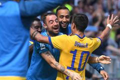 Paulo Dybala a radost Juventusu v Sassuolu