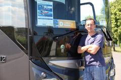 Novinář řidičem autobusu při ME ve veslování