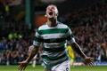 Leigh Griffiths slaví gól Celticu