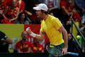Jordan Thompson (Austrálie) v semifinále Davis Cupu proti Francii