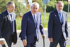 Miloš Zeman zahájil školní rok na Akademii řemesel Praha - Střední škole technické v Praze