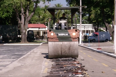 Operace Parní válec. Armáda monstrózně ničila ilegálně držené zbraně