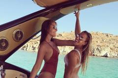 Dominika Cibulková na dovolené 2017