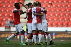 HET liga 2017/18: SK Slavia Praha - FC Vysočina Jihlava