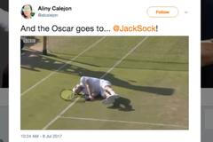 Skvěle zahraný tenisový faul a euforie kolem Federera