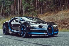 Zrychlit na 400 km/h a zastavit. Nový Bugatti Chiron pokořil rekord