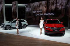 Stánek Škody na IAA Frankfurt 2017