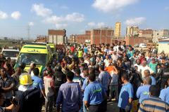 Srážka vlaků v Egyptě