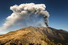 Sopka Etna, Itálie