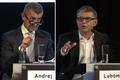 Andrej Babiš proti Lubomíru Zaorálkovi v předvolební debatě