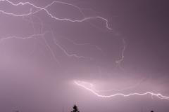 Obrazem: Podívejte se, jak se bouřky prohnaly Českem. Mohou za spadané střechy i nesjízdné tratě