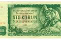 Stokoruna 100 korun československých bankovka 1961