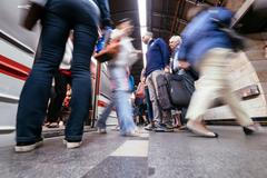 ilustrační fotografie, metro, MHD, doprava, město, Praha 2017