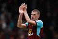 Chris Wood v dresu Burnley