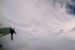 Lovci hurikánu vletěli s letadlem do oka Irmy