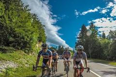 Michal Šlesingr, biatlonisté na soustředění ve Francii