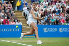 Karolína Plíšková ve finále turnaje v Eastbourne