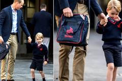 Princ William vedl syna poprvé do školy