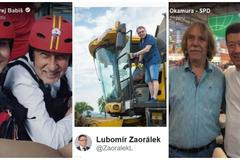 Předvolební kampaň - koláž