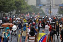 Venezuela, protivládní protesty