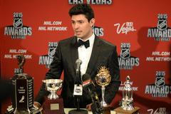 NHL 2015: Carey Price se svými trofejemi