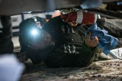 Polská rallye 2017: servis Toyoty