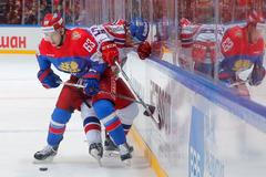 Česko vs. Rusko na Channel One Cupu 2015