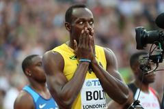 Usain Bolt, semifinále sprintu na 100 metrů na MS v atletice v Londýně