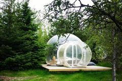 Bublina uprostřed lesa. Takové ubytování nabízí islandský hotel