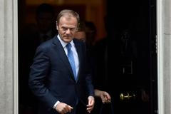 Předseda Evropské rady a bývalý polský premiér Donald Tusk.