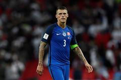 Anglie-Slovensko: zklamaný Martin Škrtel