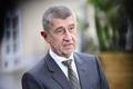 Andrej Babiš na tiskové konferenci v Lánech