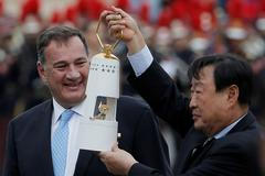 ZOH Jižní Korea oheň