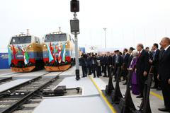 Trať, která spojí Ázerbajdžán, Gruzii a Turecko