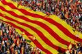Barcelona - demonstrace za jednotu Španělska