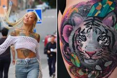 Tetovací scénu ohromila Miryam. Používá barvy jako nikdo jiný