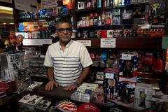 Roger Sewani, který prodává v Trump Tower.