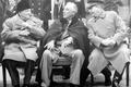 Jalta 1945 Churchill Roosevelt Stalin
