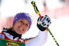 Viktoria Rebensburgová v Söldenu 2017