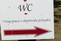 Cedule - toalety, wc, pisoár