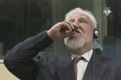 Chorvatský generál vypil jed před soudem v Haagu