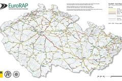 mapa rizikových silnic absolutní nehodovost