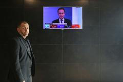 Volební štáb ANO - celý den