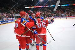 MS 2017, Česko-Rusko: ruská radost