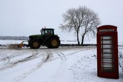 Velká Británie - sněhová kalamita