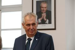 Prezident Miloš Zeman, 2017