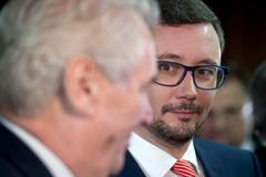 Jiří Ovčáček, Miloš Zeman