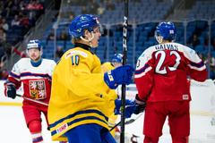 Česko - Švédsko, MSJ 2018