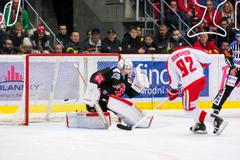 Třinec - Olomouc, extraliga 2017/18